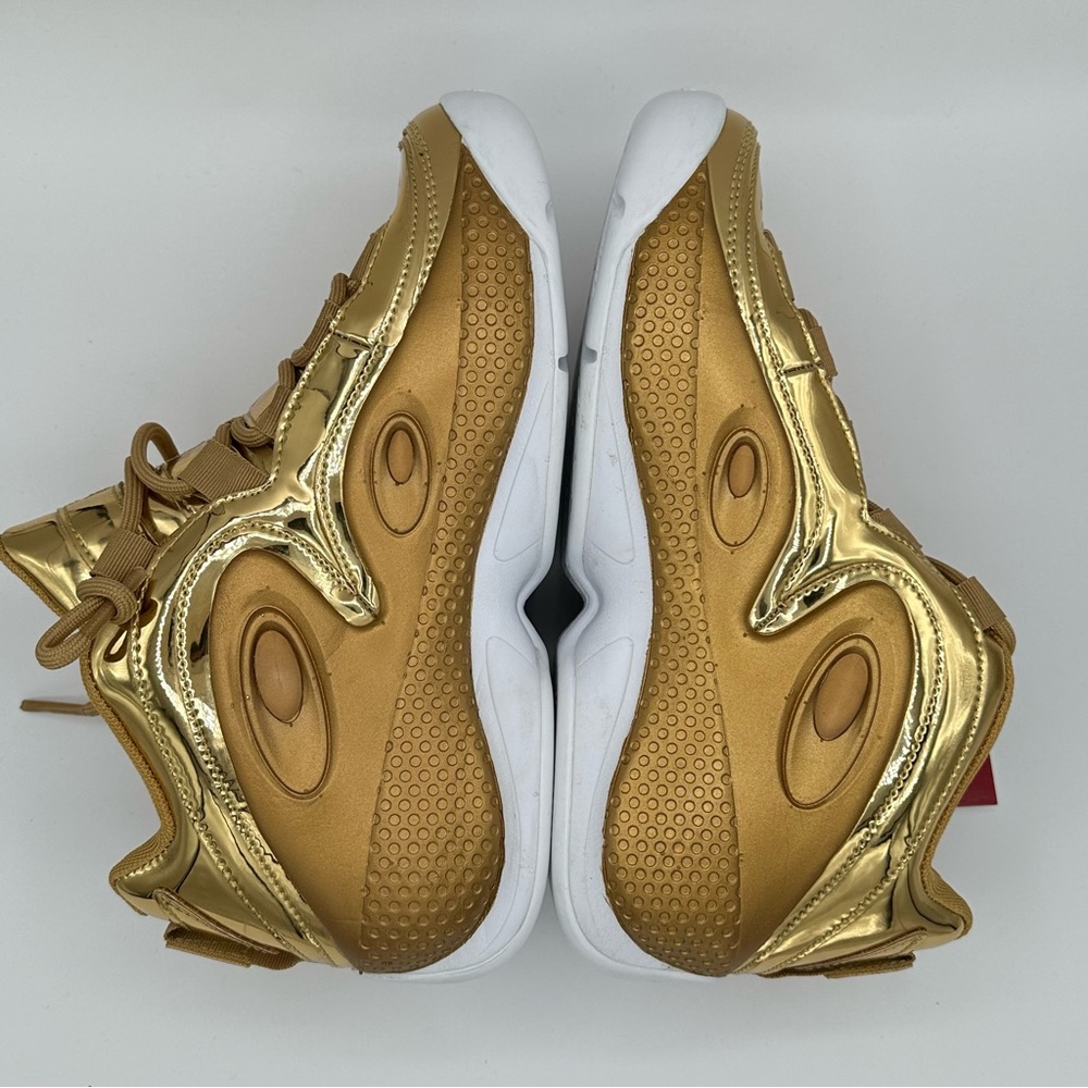 Fila Grant Hill 3 Metallic Gold Athletic Basketball Shoes Sz Men 7 Women… - Picture 6 of 8